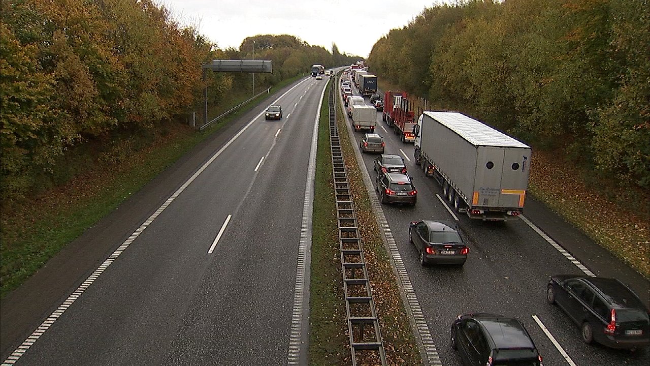 Uheld Lukkede Motorvej Tv 2 Fyn 