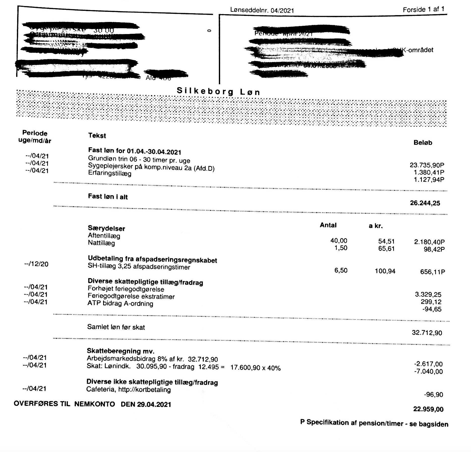 Sygeplejerske Gitte viser sin løn Kan ikke genkende de 42.800 kroner | TV2 Fyn