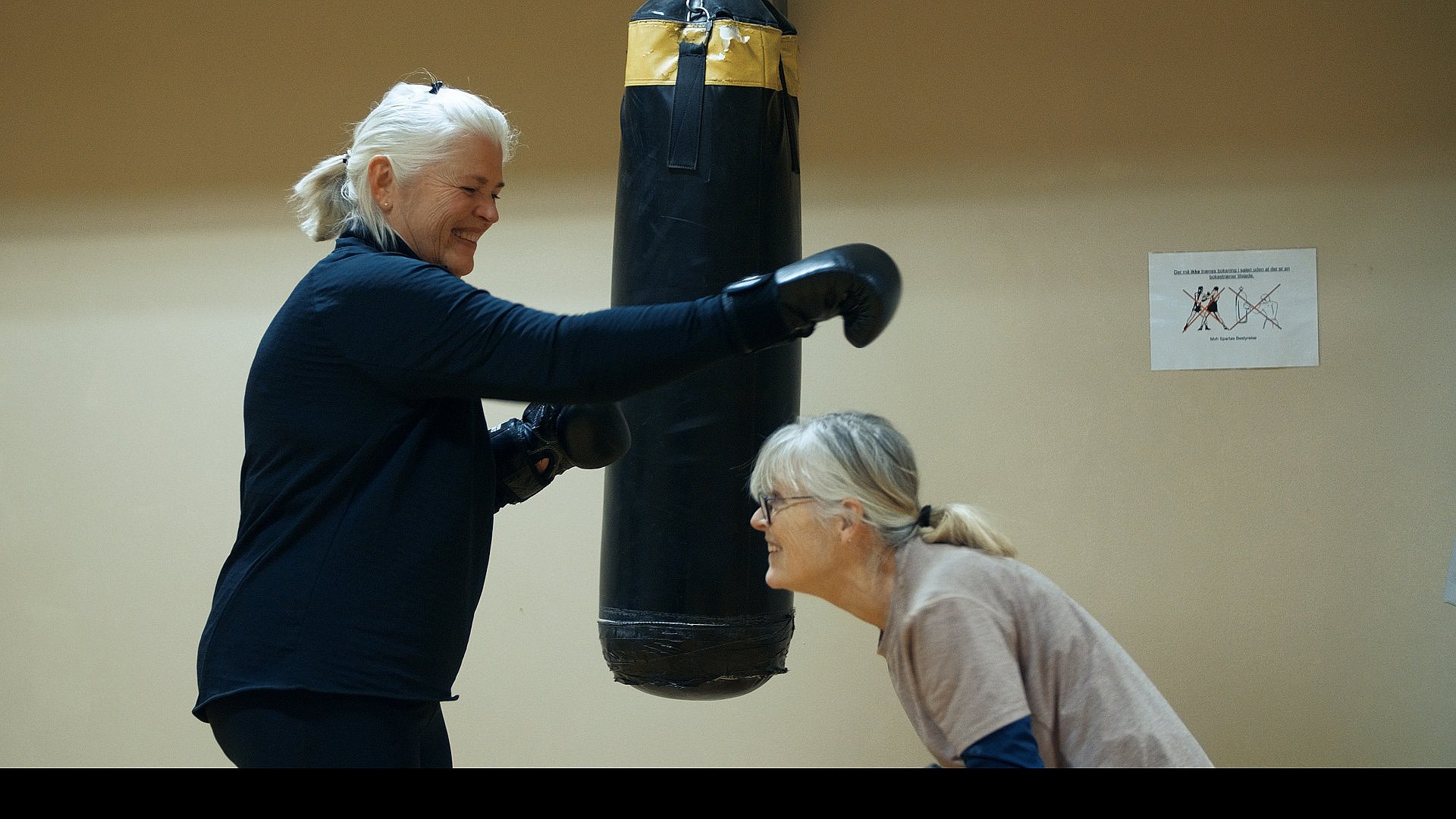 Beritt bokser sin parkinson i knæ