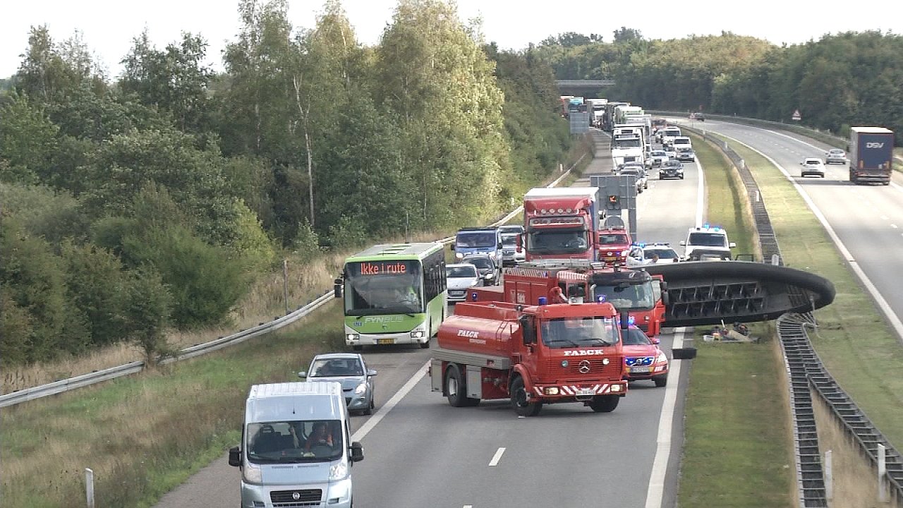 Fynsk Motorvej Er åbnet Efter Ulykke Tv 2 Fyn 