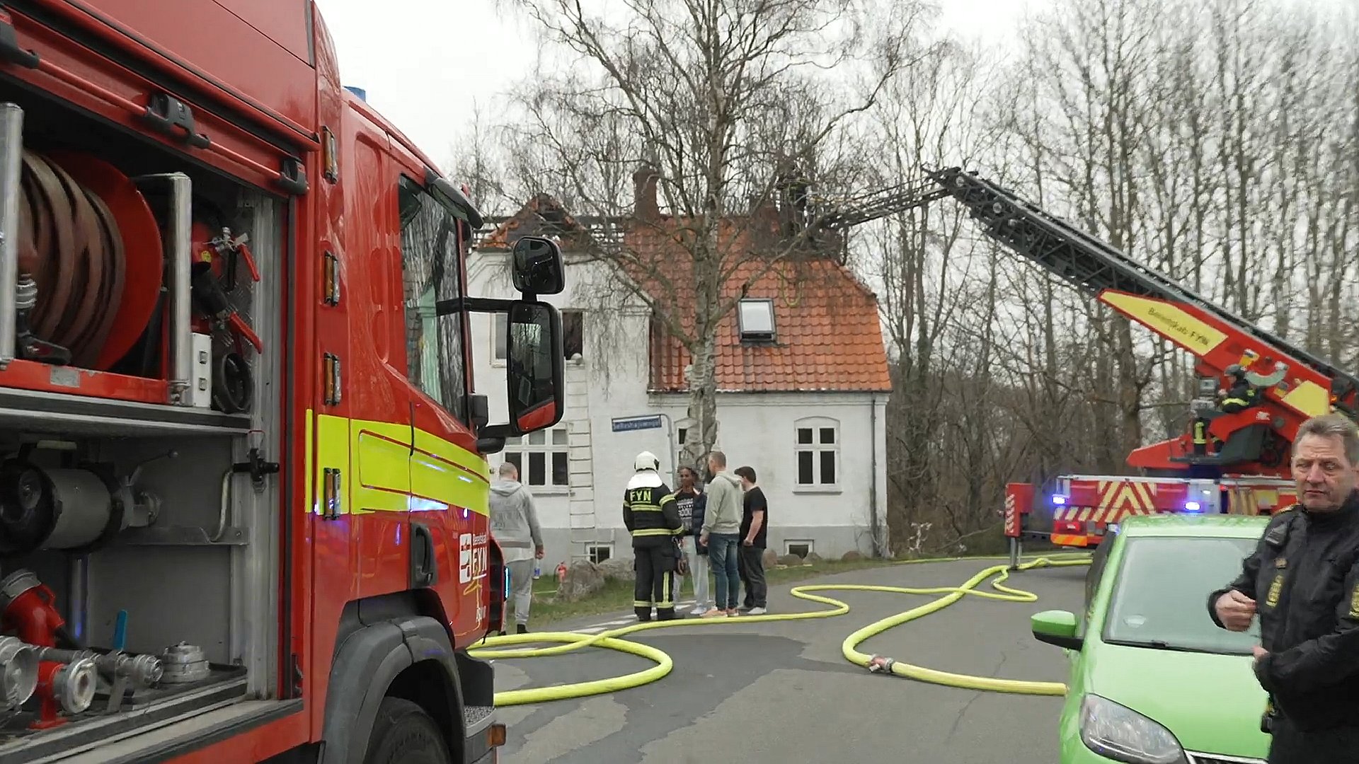 En Anholdt Efter Dramatisk Brand På Døgninstitution Tv 2 Fyn 