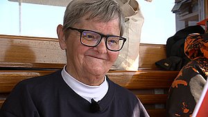 78-årige Marianne har særlig kærlighedserklæring til MS Helge