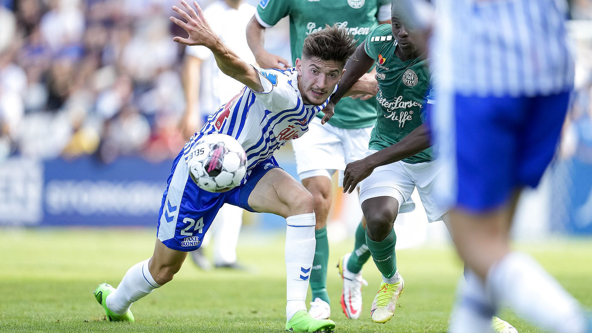 Minut for minut OB spiller ude mod TV 2 Fyn