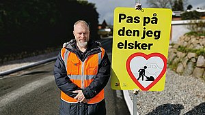 Ny kampagne kæmper for vejarbejdernes liv