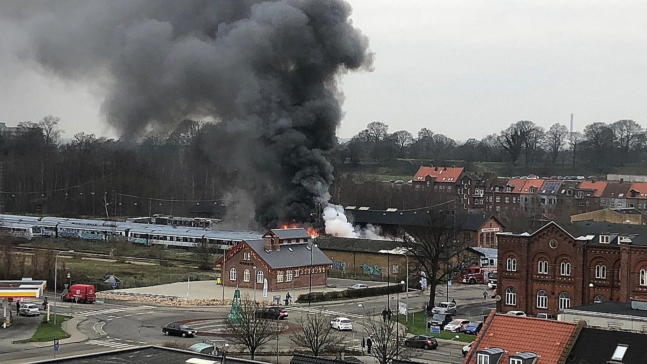 Togbrand Ved Fredericia Fik Konsekvenser For Den Fynske Togtrafik Tv 2 Fyn 