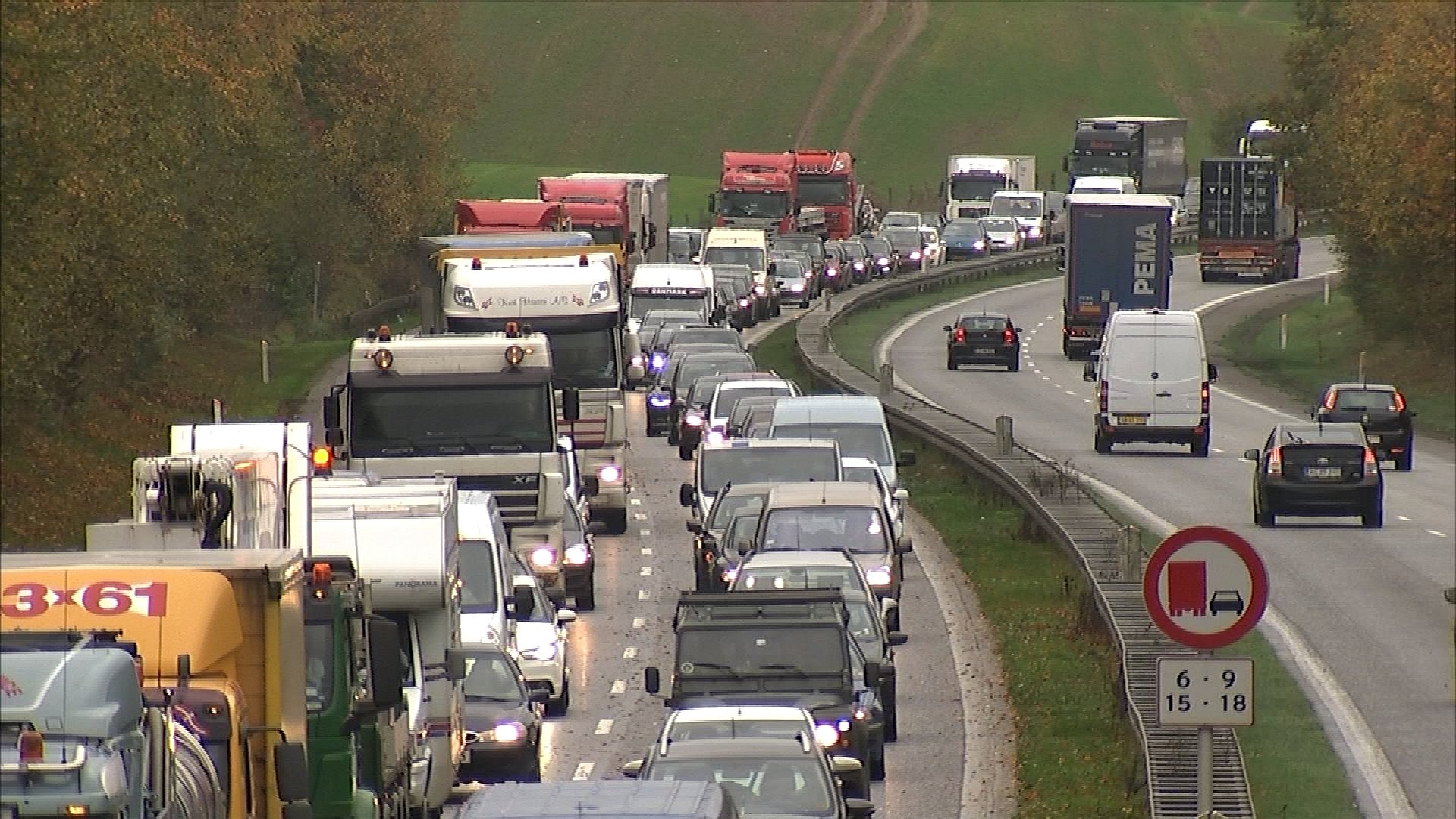 Flere Uheld På Den Fynske Motorvej Tv 2 Fyn 